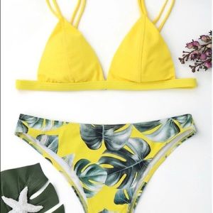 Bikini Set Yellow / Green